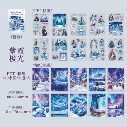 #20194 Snow City Series Sticker Book
