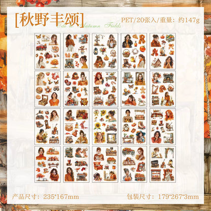 #20247 Four Seasons Series Sticker Book