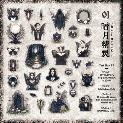 #20271 Gothic Night Series Sticker