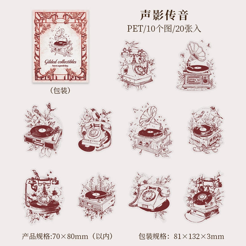 #20291 Gilded Collection Series Sticker