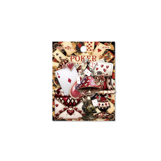 #20424 Alice Pocker Series Sticker