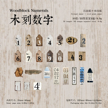 #20402 Word Tag Series Sticker