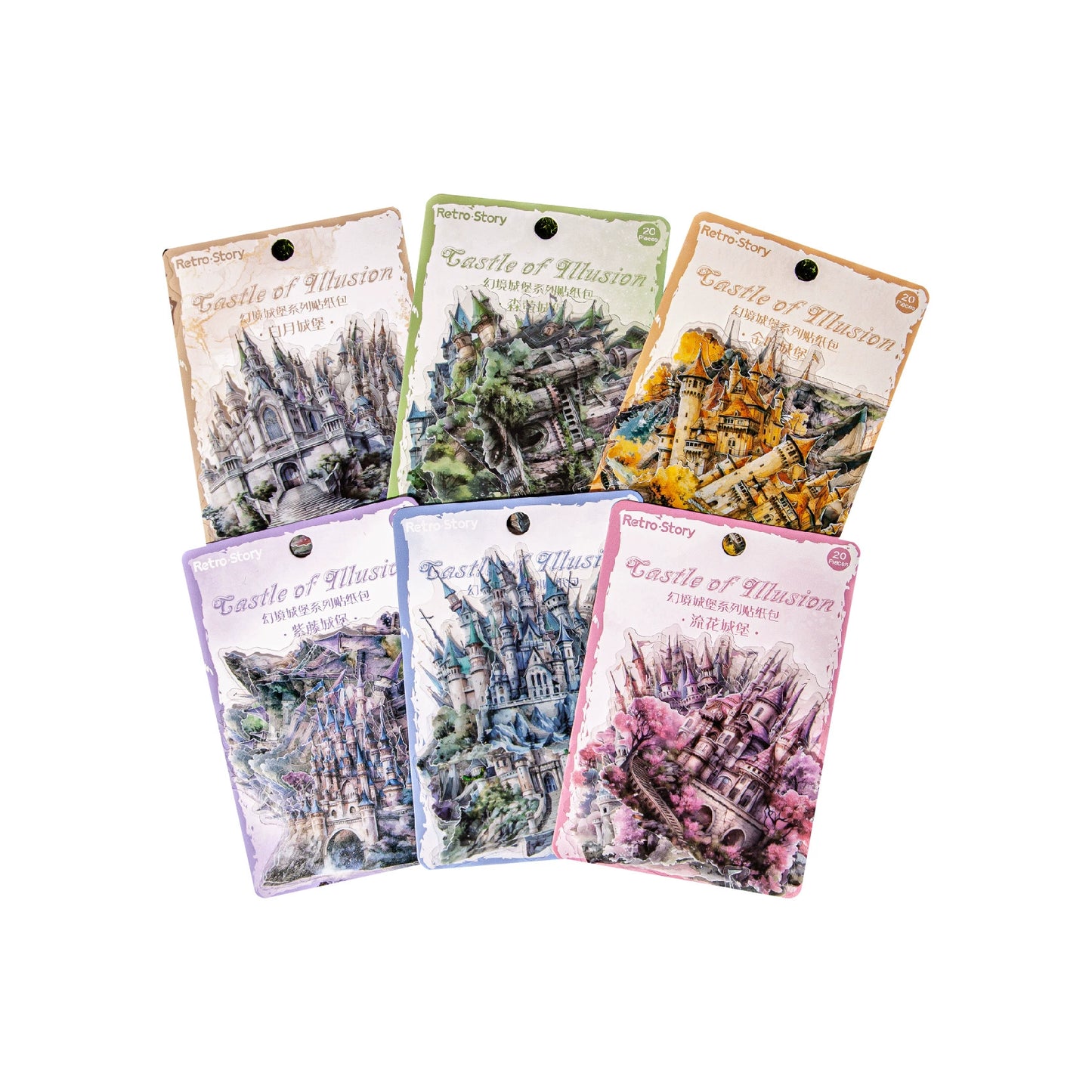 #20226 Castle Series Sticker