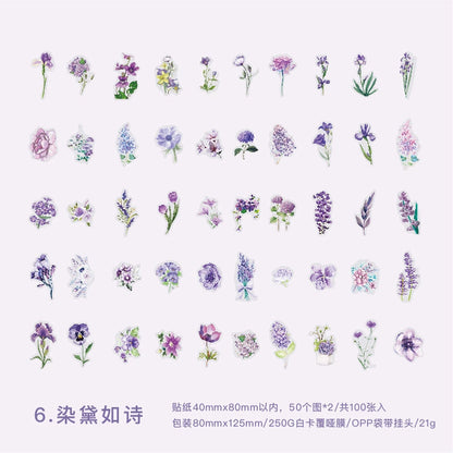 #20309 Flower Series Sticker