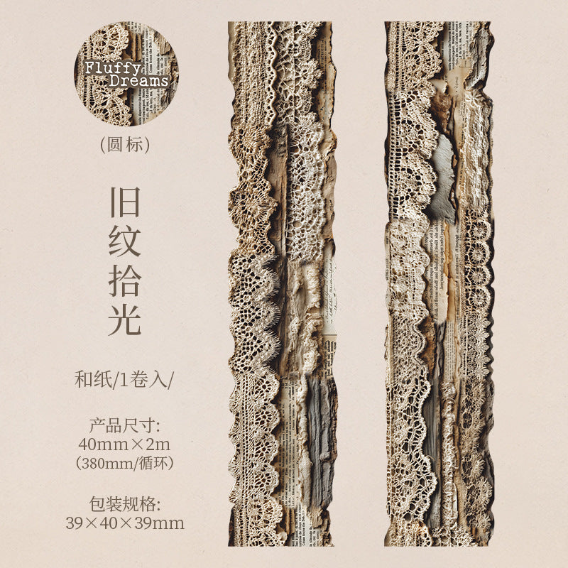 #03279 Vintage Letter Series Tape