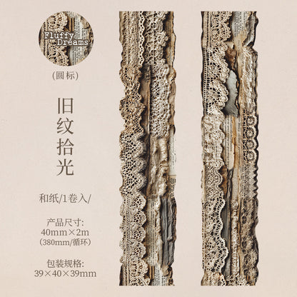 #03279 Vintage Letter Series Tape