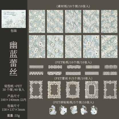 D2#20738 PET Sticker Lace