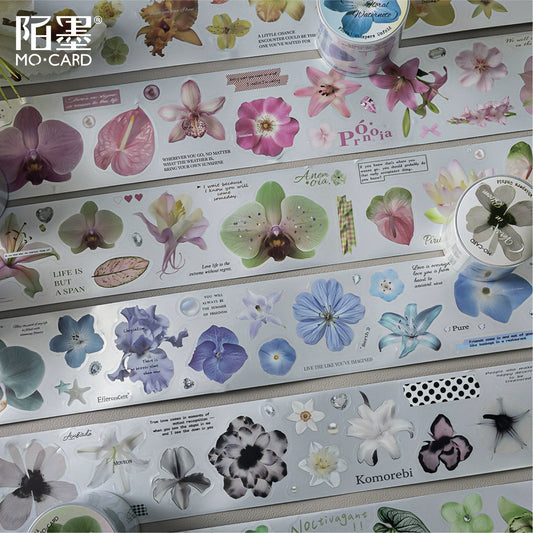 #03191 Flower Word Series Precut Tape