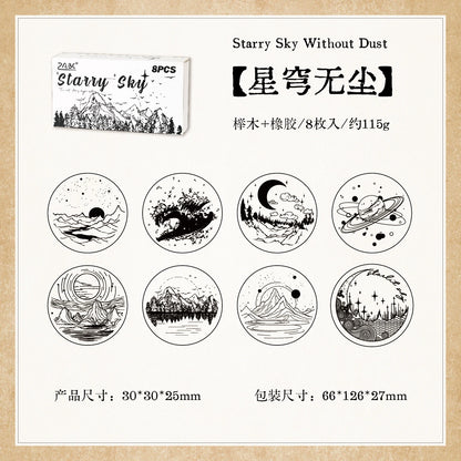 #05037 Starry and Flower Series Stamp Set