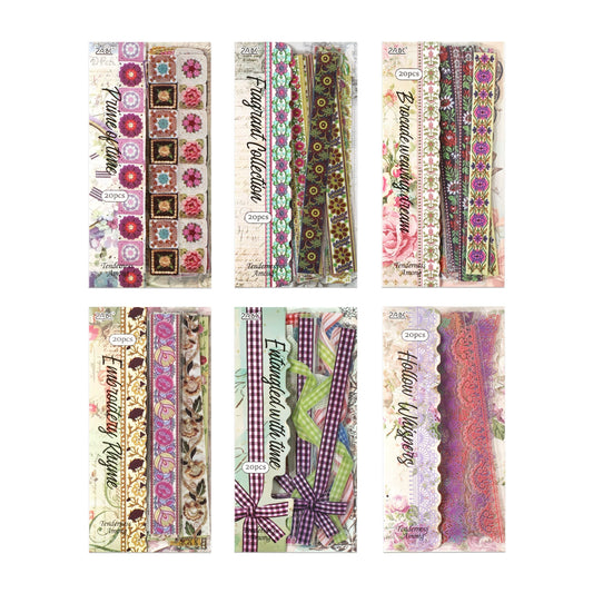 #20403 Flower Strip Series Sticker