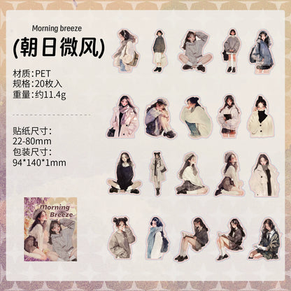 #02908Girls and Boys Series Sticker