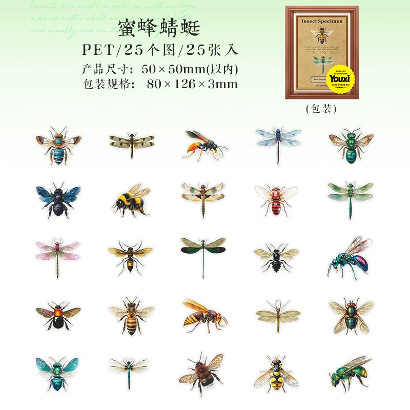 #02937 Insect Collector Series Sticker