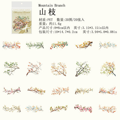 #20398 Fruit and Branch Series Sticker