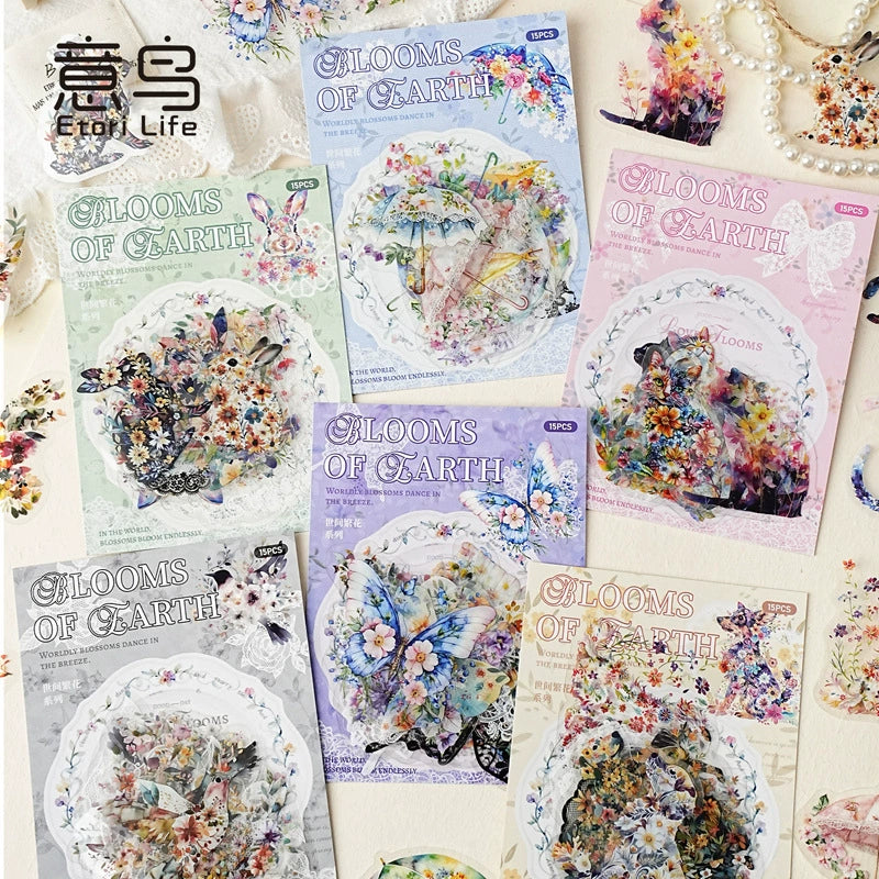 #20537 Blooms Animal Series Sticker