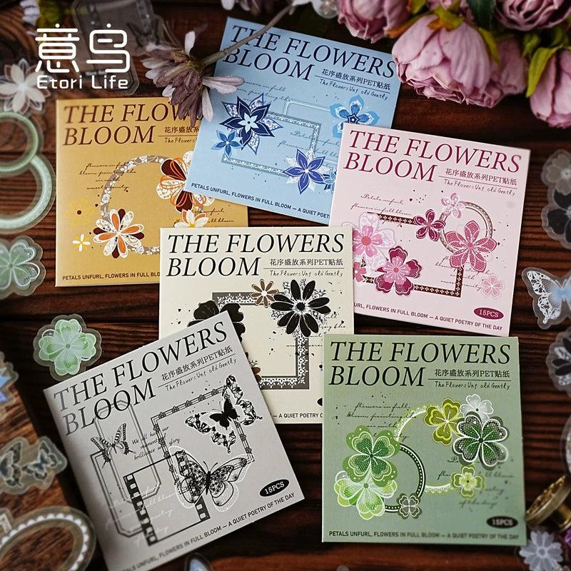 #20581 The Flower Bloom Series Sticker