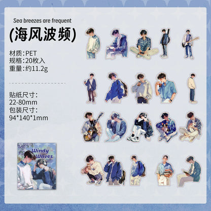 #02908Girls and Boys Series Sticker