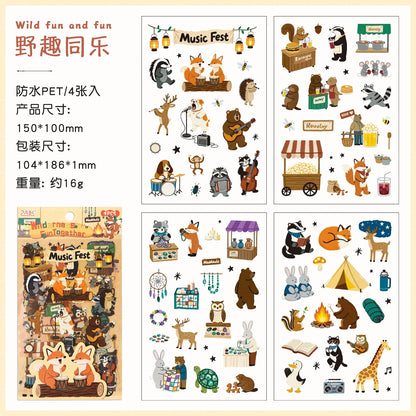 B1#20610 Animal Series Sticker