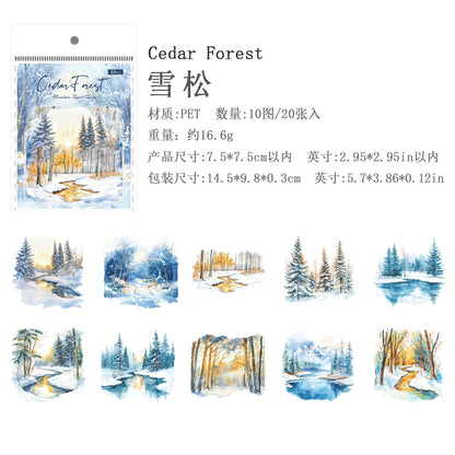 #20399 Scenery Series Sticker