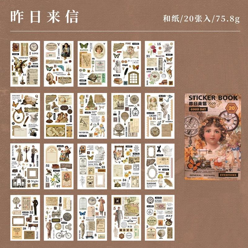 J1#20940 Washi Sticker Book