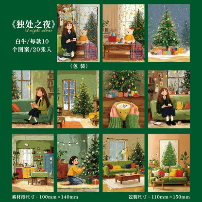 #20018 Christmas Night Series Sticker