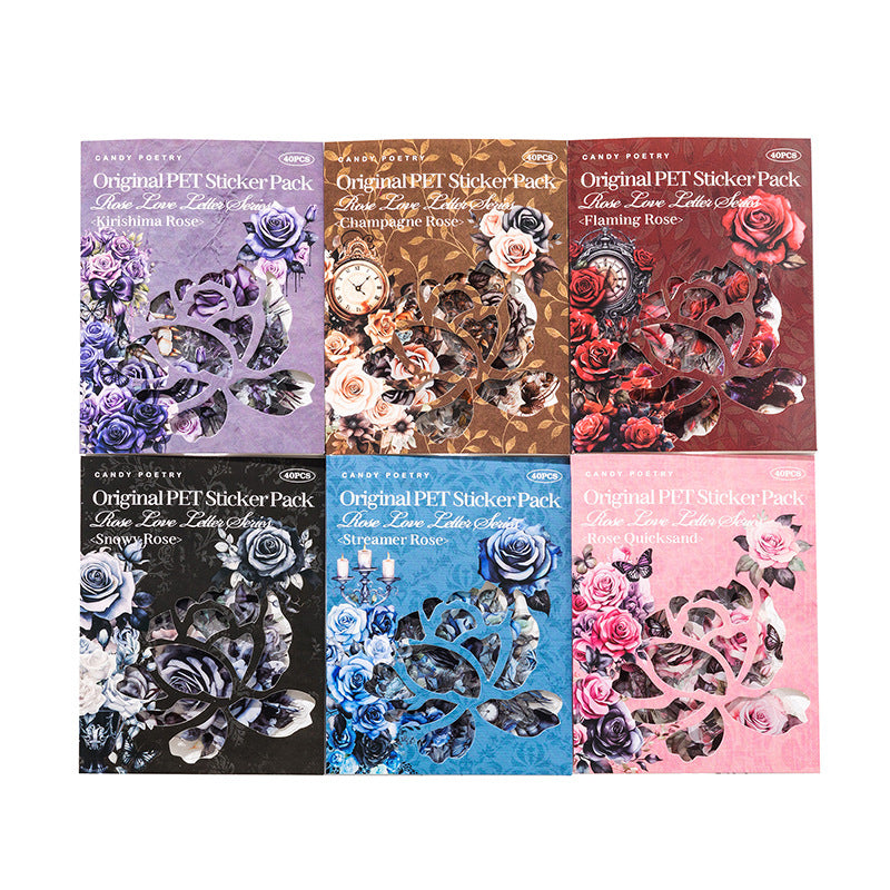 #20513 Rose Love Series Sticker