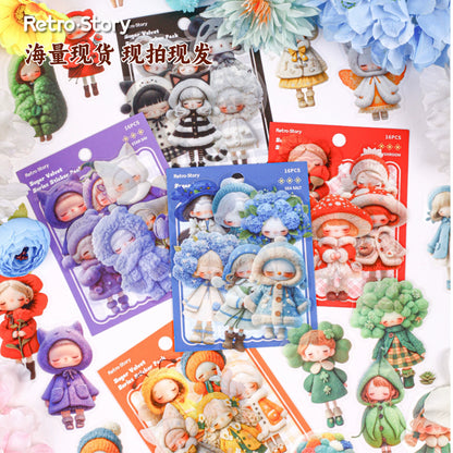 #20246 Cute Doll Series Sticker