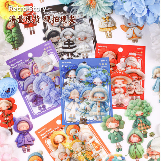 #20246 Cute Doll Series Sticker