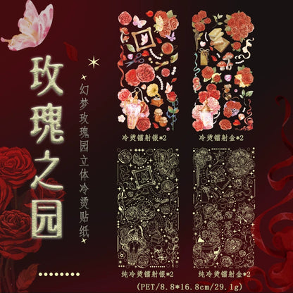 #20265 Fntasy Rose Series Sticker