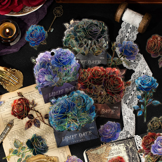 #20141 Watercolor Rose Series Sticker