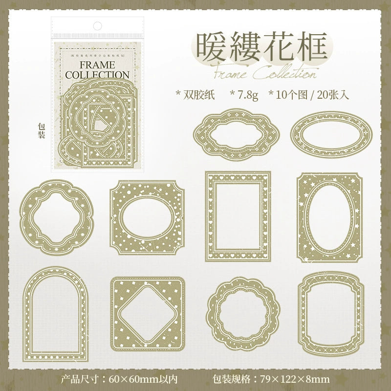 B3#20540 Frame Collection Series Sticker