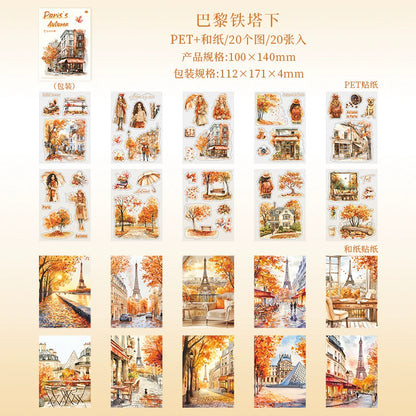 #20006 Paris Autumn Series Sticker Book