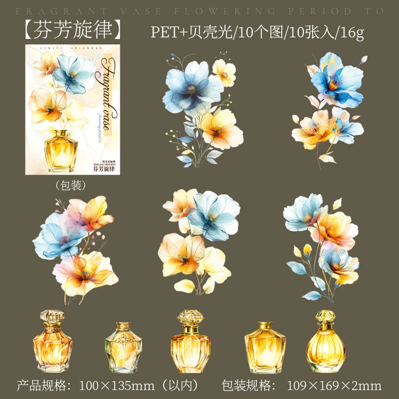 #20273 Fragrant Vase Series Sticker