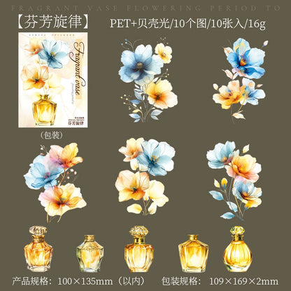 #20273 Fragrant Vase Series Sticker