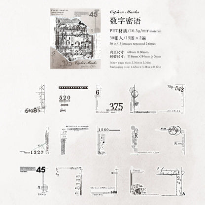 #20093 Word Series Sticker