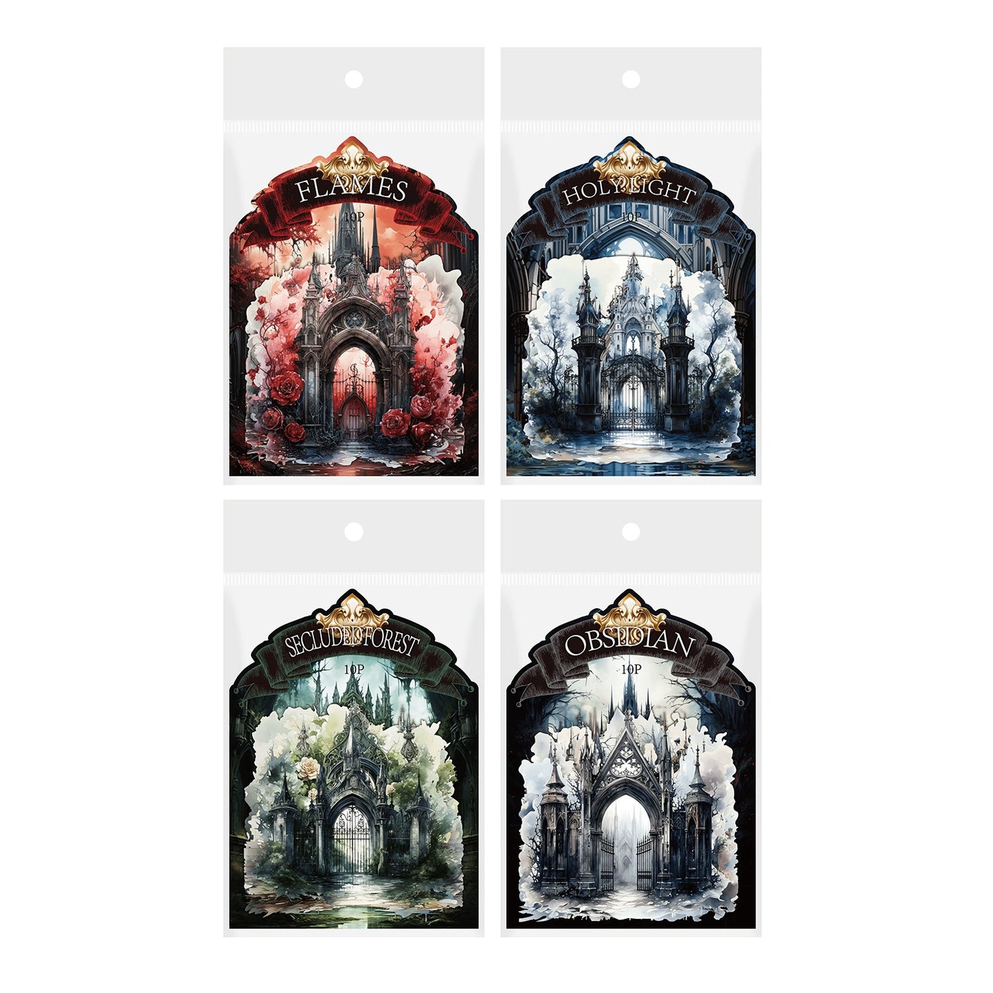 #20465 Gothic Gate Series Sticker