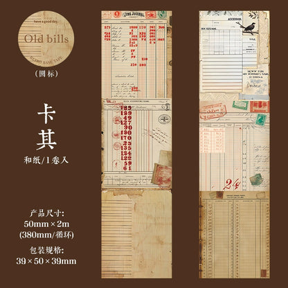 #03281 Retro Ticket Series Tape