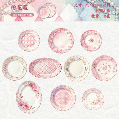 #20095 Clay Plate Series Sticker