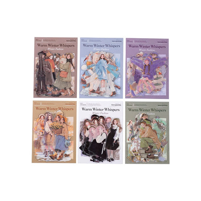 #20196 Winter Girl Series Sticker