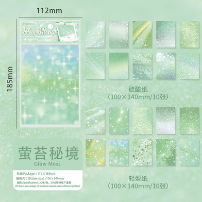 #20016 Shinny Starry Series Paper