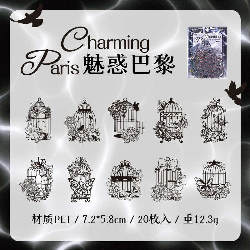 #20266 Fantasy Cage Series Sticker