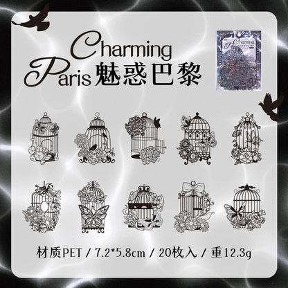 #20266 Fantasy Cage Series Sticker