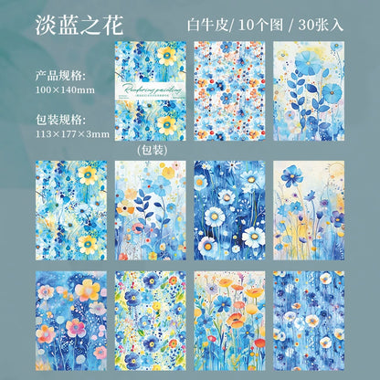 #02940 Flower Series Paper