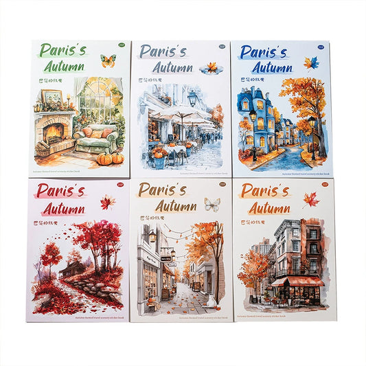 #20006 Paris Autumn Series Sticker Book