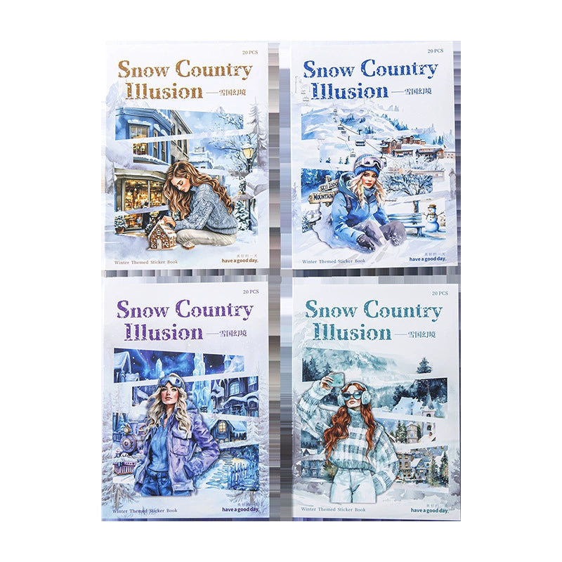#20194 Snow City Series Sticker Book