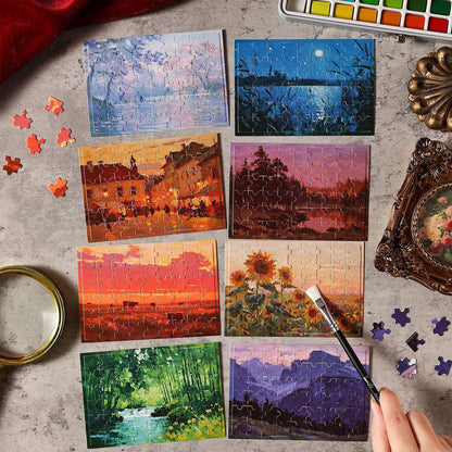 B5#20168 Scenery Patchwork
