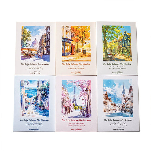 #02960 Window Scenery Series Sticker
