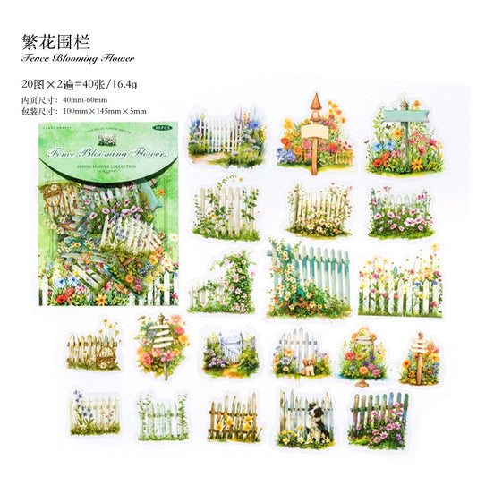 #20255 Garden Series Sticker