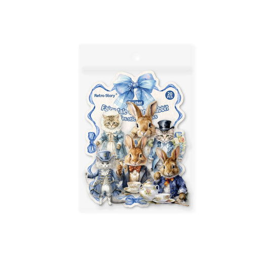 #20056 Bunny and Cat Series Sticker