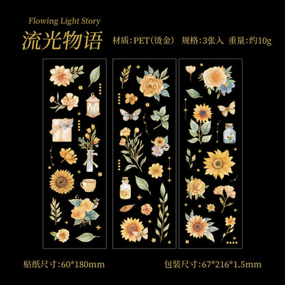 #20098 Flower Gift Series Sticker