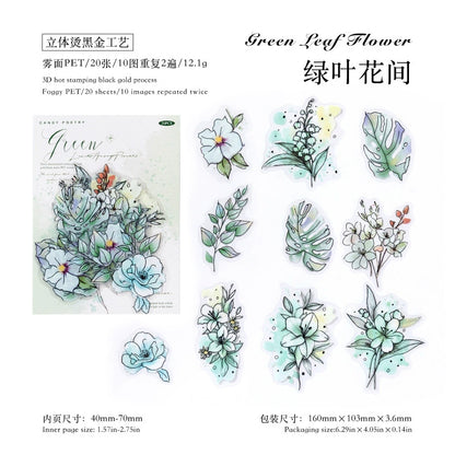#02893 Flower Series Sticker
